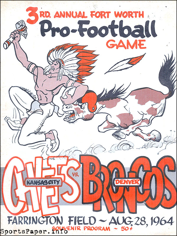 Kansas City Chiefs vs. Denver Broncos (August 28, 1964)
