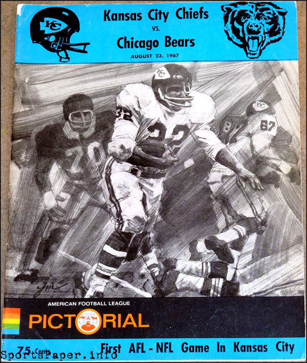 Kansas City Chiefs vs. Chicago Bears (August 23, 1967)