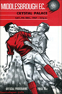 Middlesbrough vs. Crystal Palace (December 9, 1967)