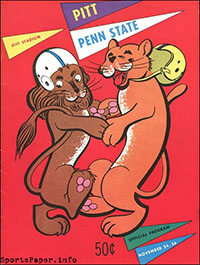Pittsburgh Panthers vs. Penn State Nittany Lions (November 24, 1956)