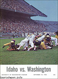 Washington Huskies (#8) vs. Idaho Vandals (September 18, 1965)