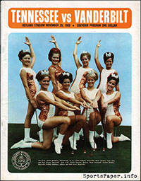 Tennessee Volunteers vs. Vanderbilt Commodores (November 29, 1969)