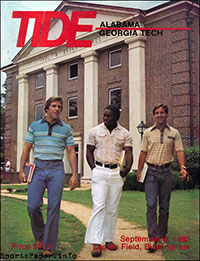 Alabama Crimson Tide vs. Georgia Tech Yellow Jackets (September 6, 1980)