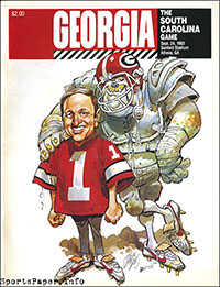 Georgia Bulldogs vs. South Carolina Gamecocks (September 24, 1983)