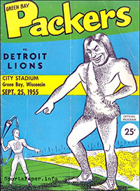 Green Bay Packers vs. Detroit Lions (September 25, 1955)