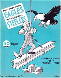 Philadelphia Eagles vs. Pittsburgh Steelers (September 15, 1963)