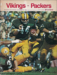 Minnesota Vikings vs. Green Bay Packers (November 10, 1968)