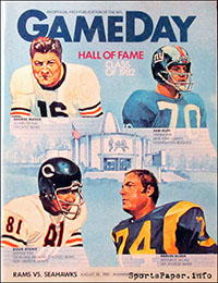 Los Angeles Rams vs. Seattle Seahawks (August 28, 1982)