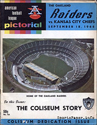 Oakland Raiders vs. Kansas City Chiefs (September 18, 1966)