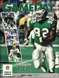 New York Giants vs. Philadelphia Eagles (September 9, 1990)