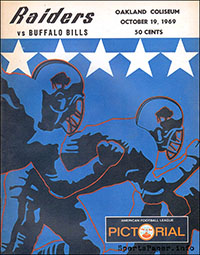Oakland Raiders vs. Buffalo Bills (October 19, 1969)