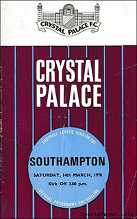 Crystal Palace vs. Southampton (March 14, 1970)
