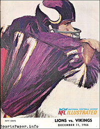Detroit Lions vs. Minnesota Vikings (November 17, 1968)