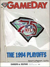 San Diego Chargers vs. Miami Dolphins (January 8, 1995)