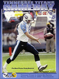 Tennessee Titans vs. Green Bay Packers (September 3, 2004)