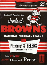 Cleveland Browns vs. Pittsburgh Steelers (October 29, 1950)