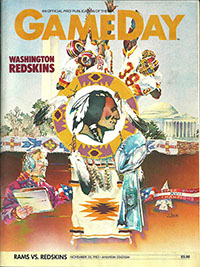 Los Angeles Rams vs. Washington Redskins (November 20, 1983)