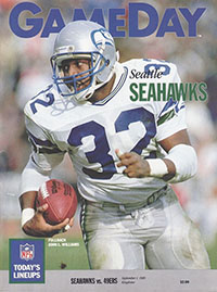 Seattle Seahawks vs. San Francisco 49ers (September 1, 1989)