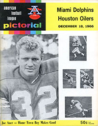 Miami Dolphins vs. Houston Oilers (December 18, 1966)