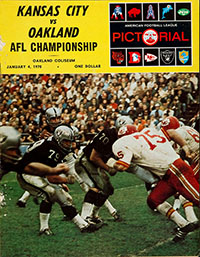 Oakland Raiders vs. Kansas City Chiefs (January 4, 1970)