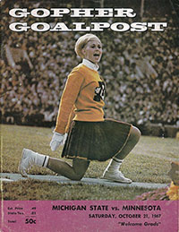 Minnesota Golden Gophers vs. Michigan State Spartans (#21) (October 21, 1967)