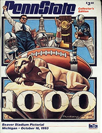 Penn State Nittany Lions (#2) vs. Michigan Wolverines (#19) (October 16, 1993)