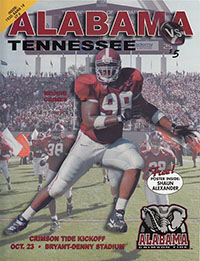 Alabama Crimson Tide (#1) vs. Tennessee Volunteers (October 23, 1999)