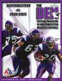 Northwestern Wildcats vs. Penn State Nittany Lions (#4) (September 24, 2005)