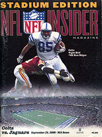 Indianapolis Colts vs. Jacksonville Jaguars (September 25, 2000)