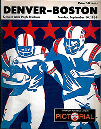 Denver Broncos vs. Boston Patriots (September 14, 1969)