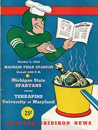 Michigan State Spartans (#22) vs. Maryland Terrapins (October 7, 1950)