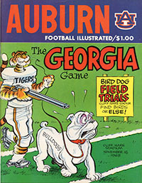 Auburn Tigers (#10) vs. Georgia Bulldogs (#2) (November 16, 1968)