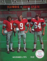 Ohio State Buckeyes (#8) vs. Illinois Fighting Illini (November 6, 1976)