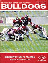 Mississippi State Bulldogs (#18) vs. Alabama Crimson Tide (#1) (October 29, 1977)