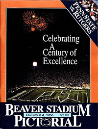 Penn State Nittany Lions (#16) vs. Rutgers Scarlet Knights (October 4, 1986)