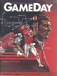 Dallas Cowboys vs. Kansas City Chiefs (November 20, 1983)