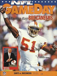 New Orleans Saints vs. Tampa Bay Buccaneers (November 1, 1992)