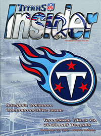 Tennessee Titans vs. Cincinnati Bengals (September 12, 1999)