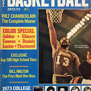 Los Angeles Lakers Wilt Chamberlain, 1972 Nba Finals Sports Illustrated  Cover by Sports Illustrated