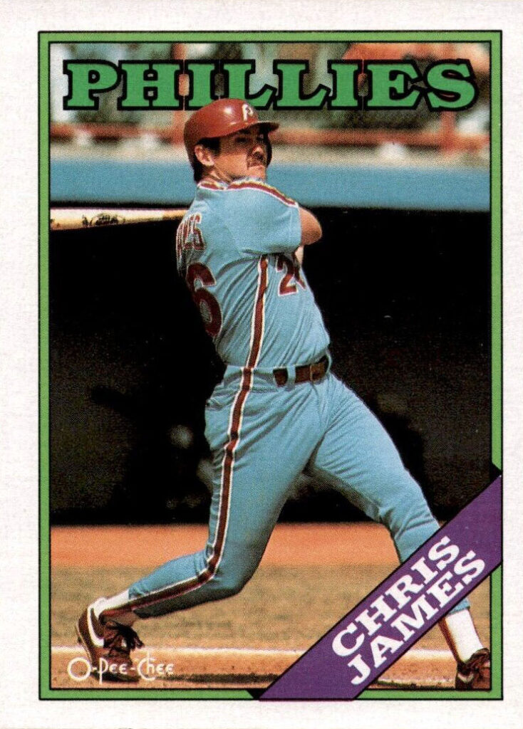 1. 1988 O-Pee-Chee #1 Chris James
