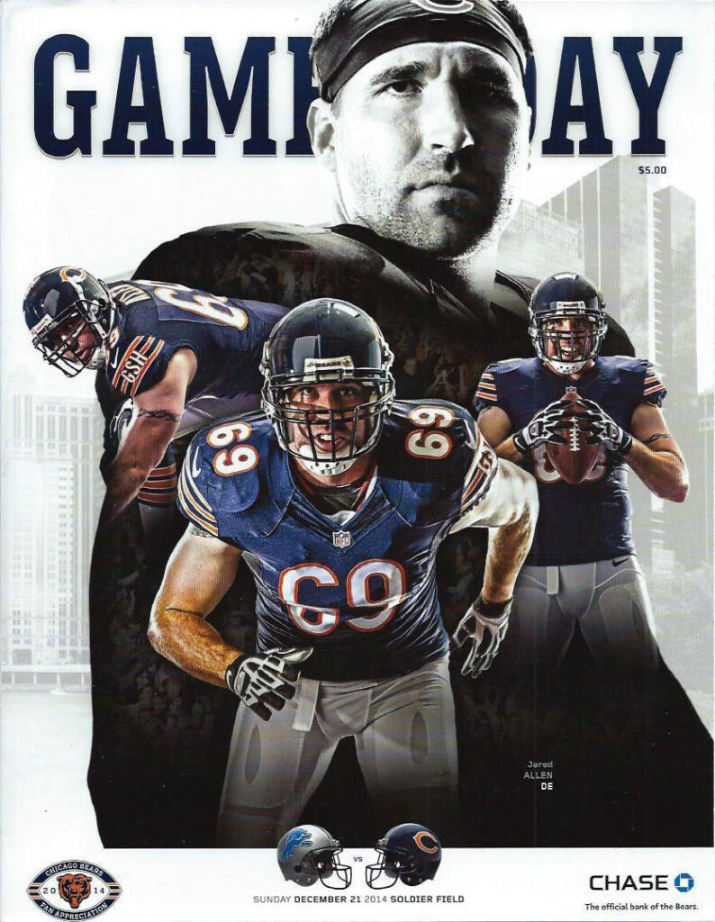 2014 Chicago Bears program