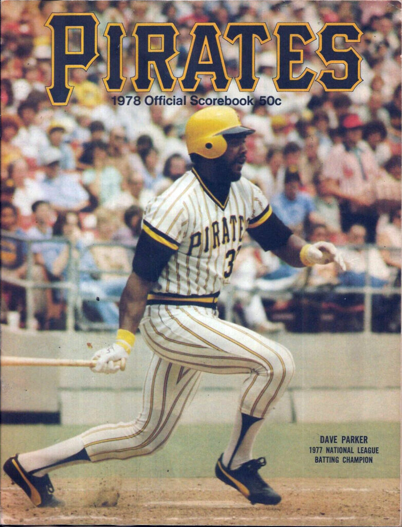 1978 Pittsburgh Pirates program
