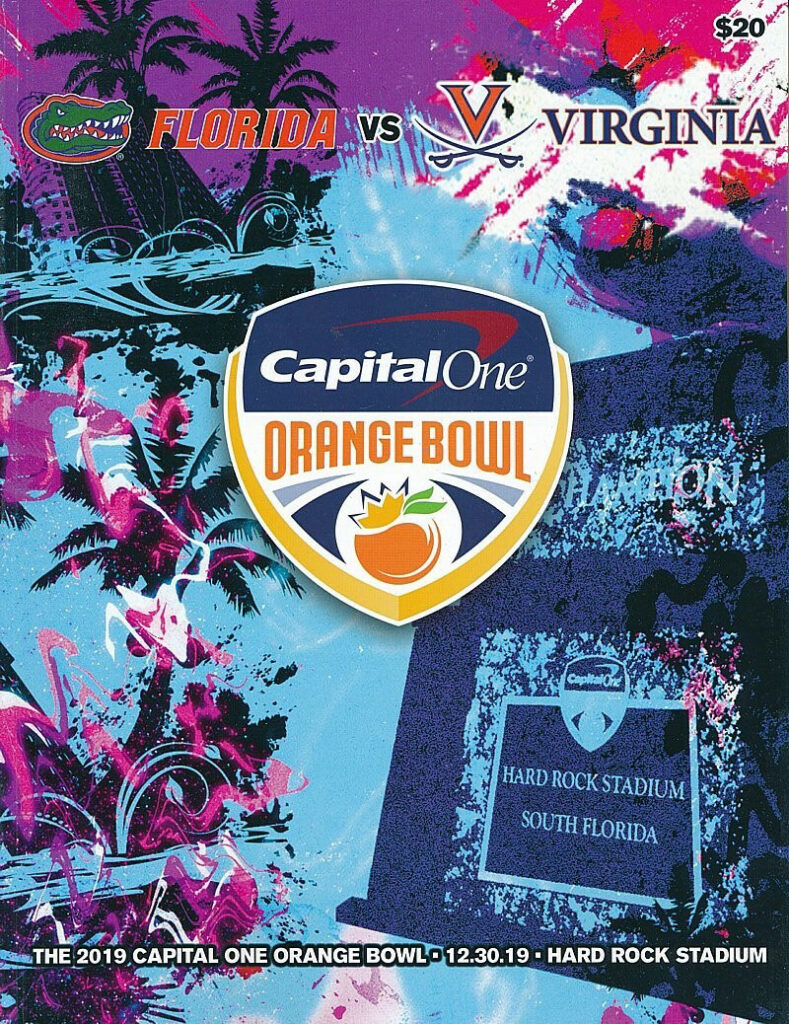 2019 Orange Bowl program