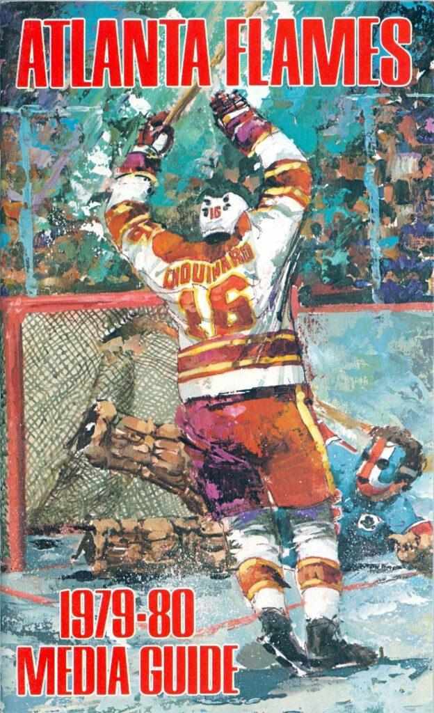 1979-80 Atlanta Flames media guide