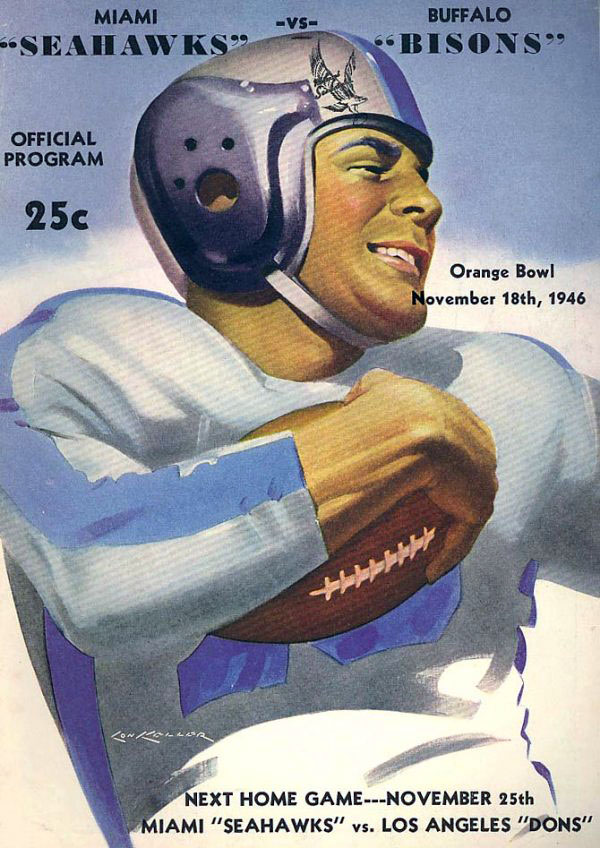 AAFC Program: Miami Seahawks vs. Buffalo Bisons (November 18, 1946)