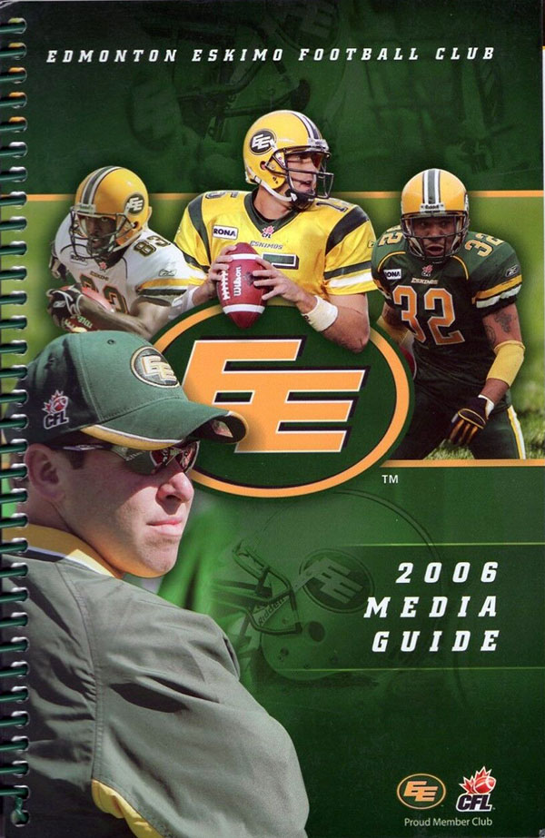 CFL Media Guide: Edmonton Eskimos (2006)
