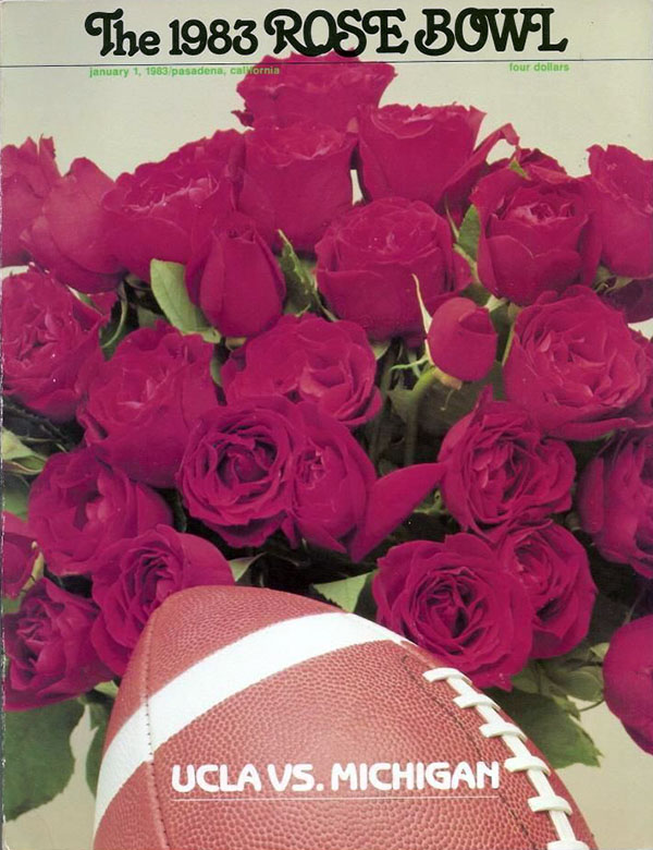 NCAA Bowl Game Program: 1983 Rose Bowl