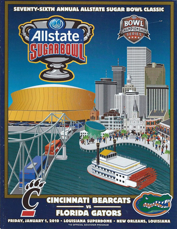 NCAA Bowl Game Program: 2010 Sugar Bowl