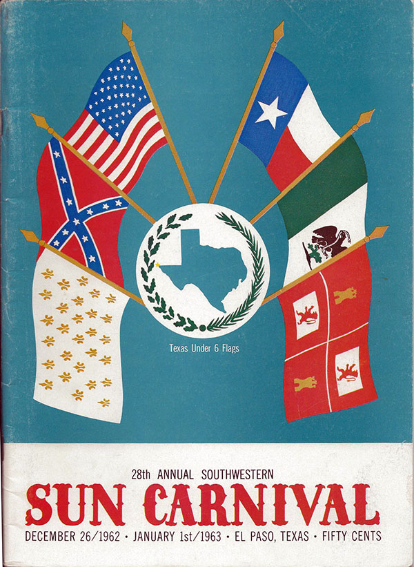 NCAA Bowl Game Program: 1963 Sun Bowl (Oregon Ducks vs. SMU Mustangs)