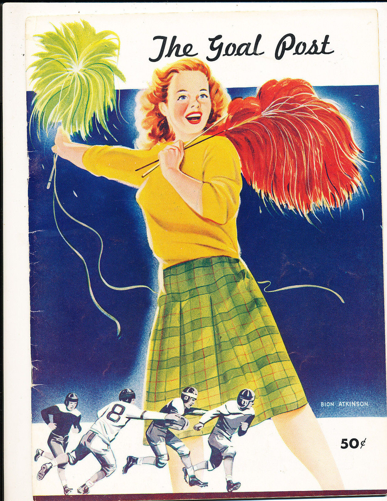 College Football Program: UCLA Bruins vs. USC Trojans (November 20, 1948)
